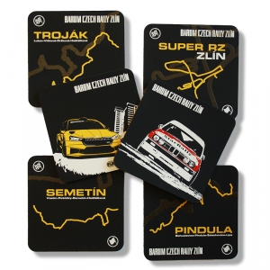 Set of coasters BCRZ