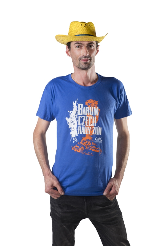 Blue T-shirt | Barum Czech Rally Zlín 2021